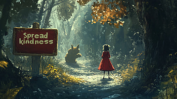 : Spread Kindness Through Artistic Inspiration, spread kindness, quote, artistic HD wallpaper