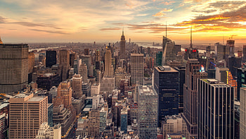 Manhattan skyline, Travel graphy, New York City, wall HD wallpaper