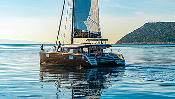 Lagoon 450 S Lux, Charter in Croatia, Yachts Croatia, Ultimate comfort HD wallpaper