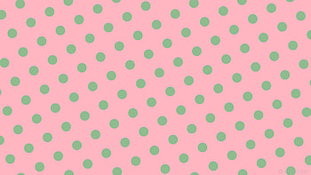 pink polka dots green spots light pink dark sea green HD wallpaper