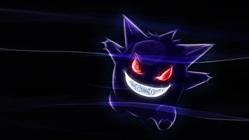 Gengar Live , Anime Aesthetics, Mysterious Animation, Supernatural Charm HD wallpaper