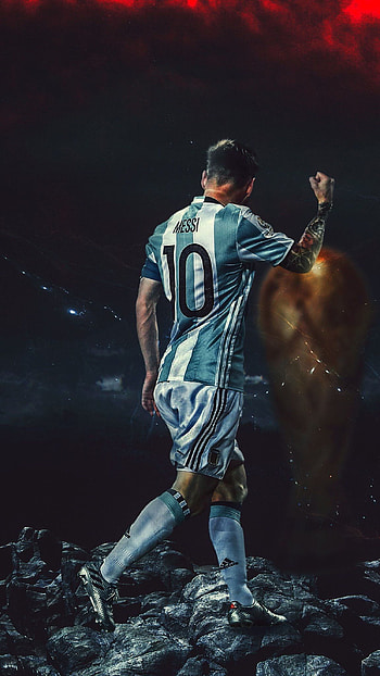 Messi, Argentina, La pulga HD phone wallpaper