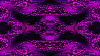 Trippy Psychedelic Fractal, trippy, psychedelic, aesthetic, pattern, Abstract, fractal HD wallpaper