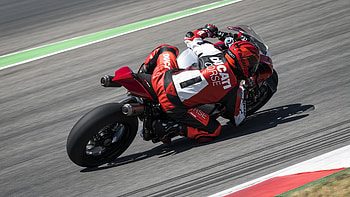 Ducati Panigale V4 R Action Shot - Motorcycle, Ducati Panigale V4 R, vehicle, Ducati Panigale V4 HD wallpaper
