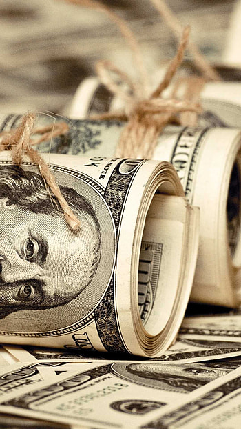 Dollar signs, Golden money, Shiny coins, Financial growth HD phone wallpaper