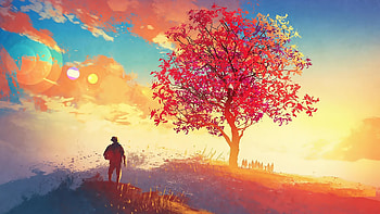 Tithi Luadthong Digital Art, artist, digital-art HD wallpaper