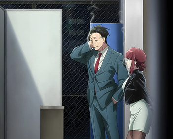Smoking Behind the Supermarket: Sasaki & Yamada — Anime, Smoking Behind The Supermarket With You, Sasaki (Smoking Behind The Supermarket With You), Yamada (Smoking Behind The Supermarket With You) HD wallpaper