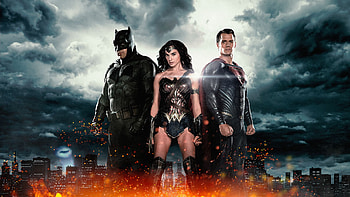 Batman V Superman: Dawn Of Justice, Batman, Wonder Woman, Movie, Gal Gadot, Henry Cavill, Superman HD wallpaper