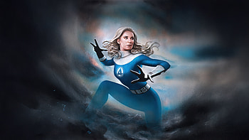 Invisible Woman The Fantastic Four First Steps Movie 2025, the-fantastic-four-first-steps, the-fantastic-four, movies, 2025-movies, fantastic-four, superheroes, artwork, art, digital-art, invisible-woman HD wallpaper
