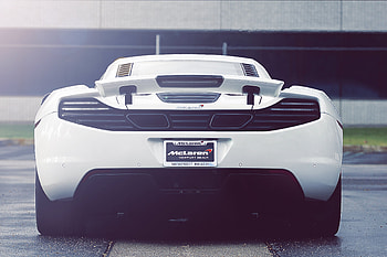 Mclaren, Cars, Back View, Rear View, Supercar, Mp4-12C HD wallpaper