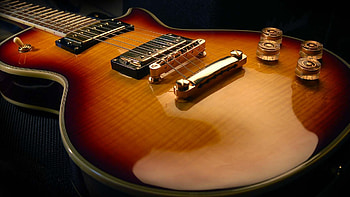 Gibson Guitar, Music instrument, Les Paul, Electric guitar HD wallpaper