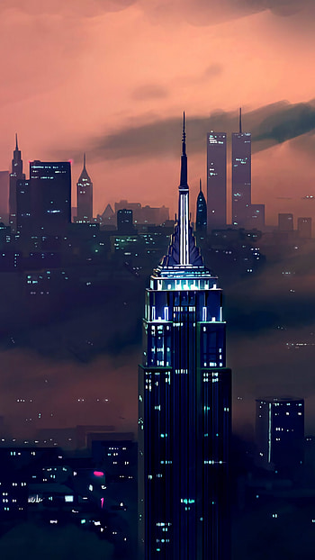 Empire State Building, New York city, Mobile HD phone wallpaper