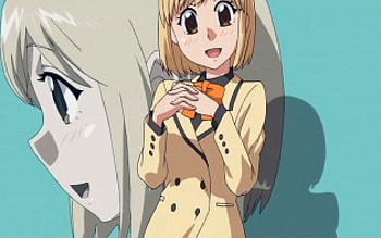 Ayumi, anime, smile, hyakko HD wallpaper