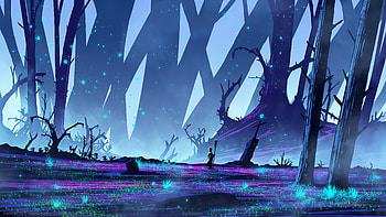 Forest Of Souls , artist, artwork, digital-art, artstation HD wallpaper