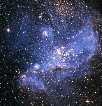 Universe, Stars, Shining, Nebula, Galaxy, Ngc 346 HD phone wallpaper