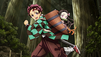 Nezuko Kamado Tanjiro Kamado Demon Slayer Kimetsu no Yaiba HD wallpaper