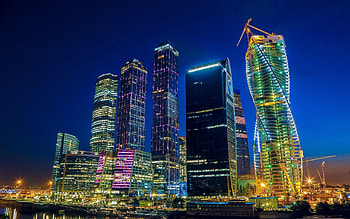 Moscow City, Moscow HD wallpaper