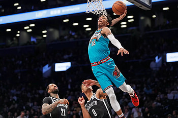 Grizzlies vs Nets, Ja Morant HD wallpaper