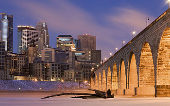 Cities, Snow, Building, Wood, Tree, Bridge HD wallpaper