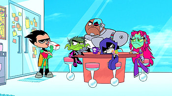 Starfire (Dc Comics), Tv Show, Teen Titans Go!, Beast Boy, Cyborg (Dc Comics), Dick Grayson, Raven (Dc Comics), Robin (Dc Comics), Teen Titans HD wallpaper