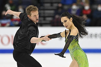 Madison Chock and Evan Bates, Ice Dancing HD wallpaper