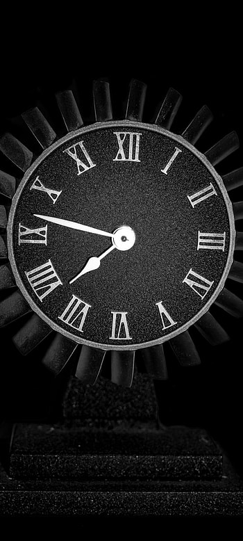 Clock, Modern aesthetics, Minimalist design, Contemporary timepiece HD phone wallpaper