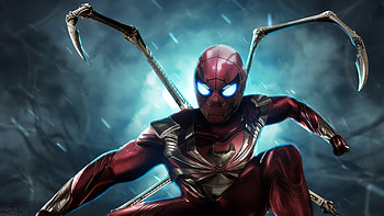 Iron Spider Killer Suit, spiderman, superheroes, artwork, digital-art, art HD wallpaper
