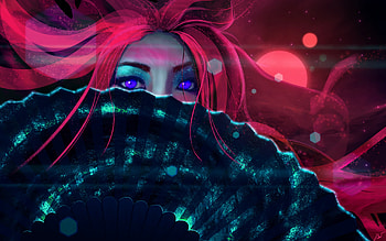 Lady Cosmos, artist, artwork, digital-art, deviantart HD wallpaper