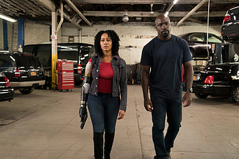 Luke Cage Misty Knight With Bionic Arm, luke-cage, tv-shows, mike-colter HD wallpaper