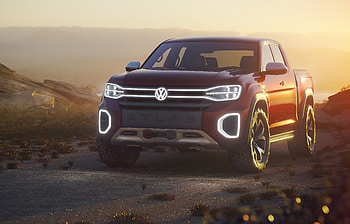Volkswagen Atlas Tanoak, Pickup truck concept, new york auto HD wallpaper