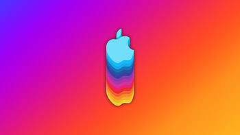 Apple Logo Material , apple, logo, computer HD wallpaper