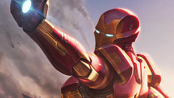 Iron Man New Suit , iron-man, superheroes, artwork, digital-art, artist, deviantart HD wallpaper