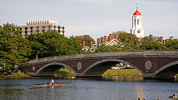 John W. Weeks Footbridge, Harvard University HD wallpaper