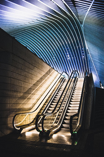 Building, Miscellanea, Miscellaneous, Stairs, Ladder, Room, Premises, Escalator HD phone wallpaper