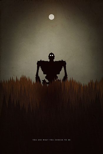 Iron Giant, Top , Animated backgrounds HD phone wallpaper