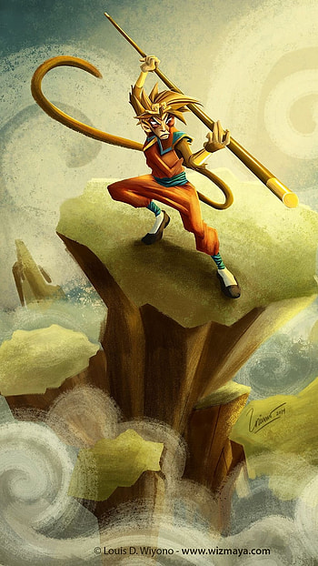 Monkey King, Demon HD phone wallpaper
