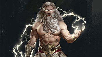 Zeus, Thunder god, Celestial authority, All-powerful deity HD wallpaper