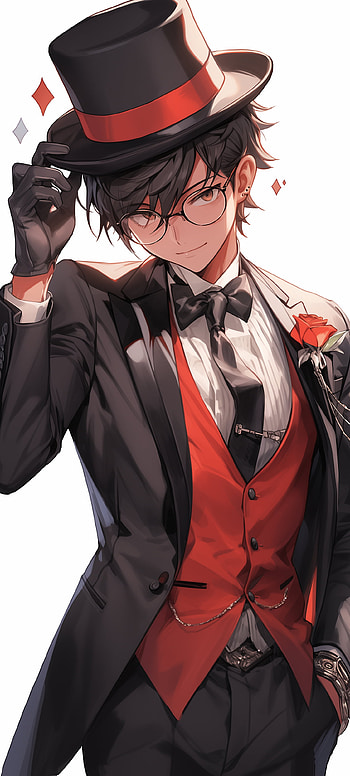 Elegant Tuxedo Man, man HD phone wallpaper