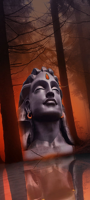 Mahadev Adiyogi, new, art, blessings, 2022, spiritual, Mahesh HD phone wallpaper