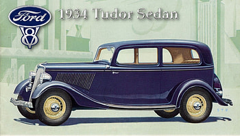 1934 Ford Todor Sedan, Ford background, 1934 Ford, Ford HD wallpaper