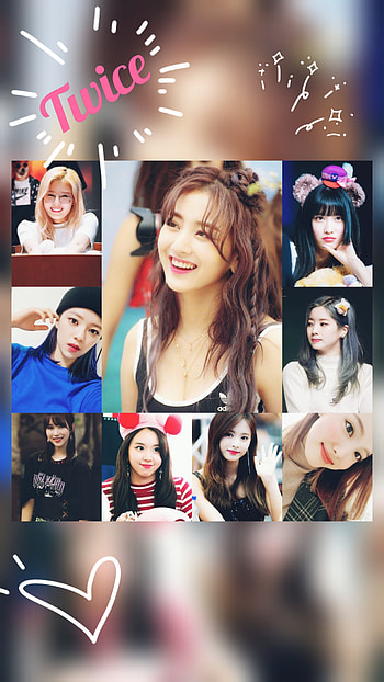 TWICE, head, face HD phone wallpaper