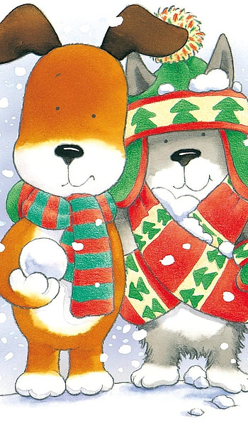 Kipper The Dog, Christmas HD phone wallpaper