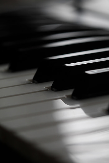 Music, Piano, Macro, Musical Instrument, Bw, Chb, Keys HD phone wallpaper