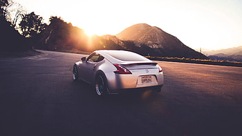 Auto, Nissan, Cars, Road, Traffic, Movement, 370 Z HD wallpaper