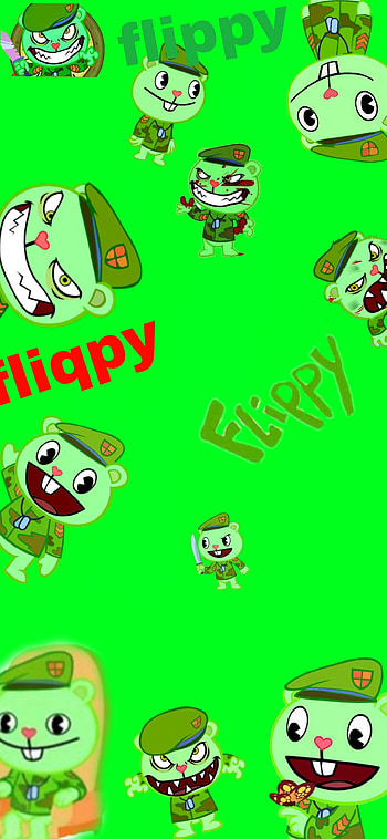 Flippy htf, happytreefriends, animals HD phone wallpaper