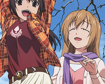 Kana with Haruka, haruka, minami-ke, anime, kana HD wallpaper