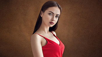 Beautiful Girl In Red Dress, red-dress, girls, model HD wallpaper