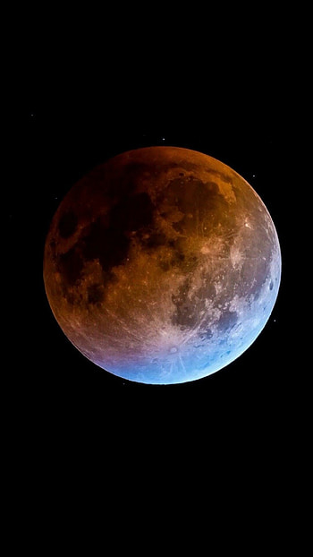 Blood Moon, Moon HD phone wallpaper
