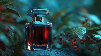 of Elegant Man-Made Perfume Bottle in Nature, man made, perfume, bottle, graphy HD wallpaper