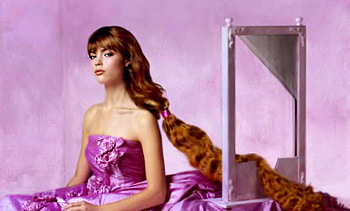 Guillotine, girl, 3d, hair HD wallpaper